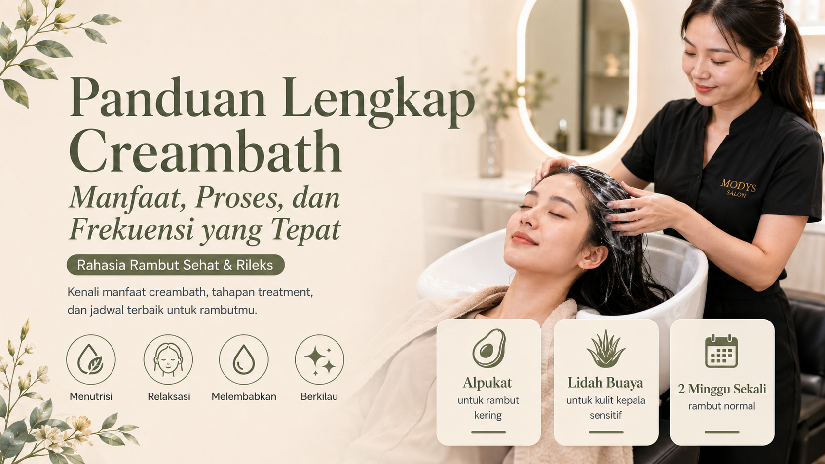 Panduan Lengkap Creambath: Manfaat, Proses, dan Frekuensi yang Tepat